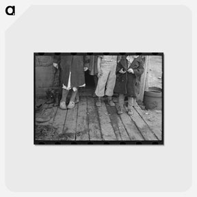 アートポストカード-Alfred Atkinson Family
 - ラッセル リー Postcard.