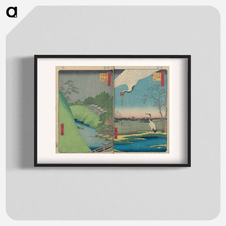 アートポスター-One Hundred Famous Views of Edo
 - 歌川 広重 Poster.