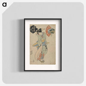 アートポスター-Ofusa Tokubei
 - 歌川 国貞 Poster.