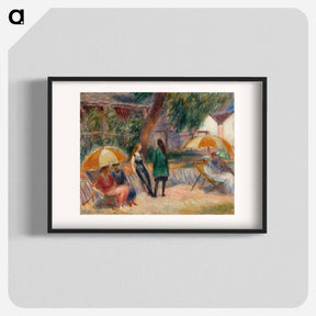 アートポスター-Beach with Figures, Bellport
 - バーンズ・コレクション Poster.