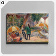 アートパネル-Beach with Figures, Bellport
 - バーンズ・コレクション Canvas.