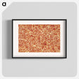 アートポスター-Abstract Brown Pattern
 - 大英図書館 Poster.