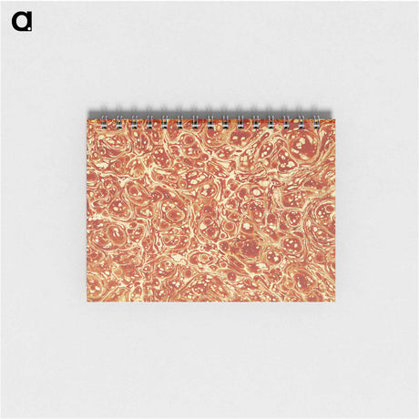 アートメモ帳-Abstract Brown Pattern
 - 大英図書館 Memo.