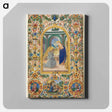 アートパネル-Annunciation, Nativity and Two Prophets
 - クリーブランド美術館 Canvas.