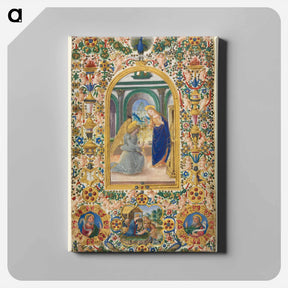 アートパネル-Annunciation, Nativity and Two Prophets
 - クリーブランド美術館 Canvas.