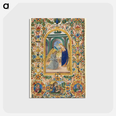 アートポストカード-Annunciation, Nativity and Two Prophets
 - クリーブランド美術館 Postcard.