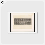 アートポストカード-Sprinting Man
 - エドワード マイブリッジ Postcard.
