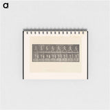 アートメモ帳-Sprinting Man
 - エドワード マイブリッジ Memo.