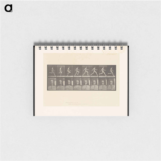 アートメモ帳-Sprinting Man
 - エドワード マイブリッジ Memo.