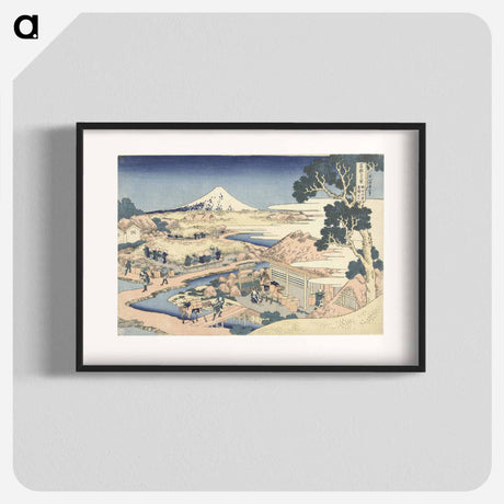 アートポスター-Thirty-six Views of Mount Fuji - 葛飾 北斎 Poster.