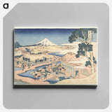 Thirty-six Views of Mount Fuji - 葛飾 北斎 Canvas.