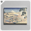 アートパネル-Thirty-six Views of Mount Fuji - 葛飾 北斎 Canvas.