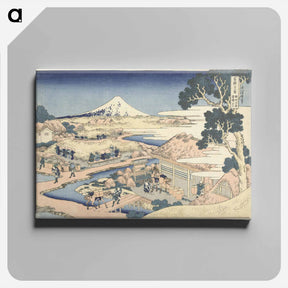 アートパネル-Thirty-six Views of Mount Fuji - 葛飾 北斎 Canvas.