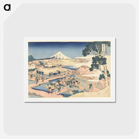 アートポストカード-Thirty-six Views of Mount Fuji - 葛飾 北斎 Postcard.
