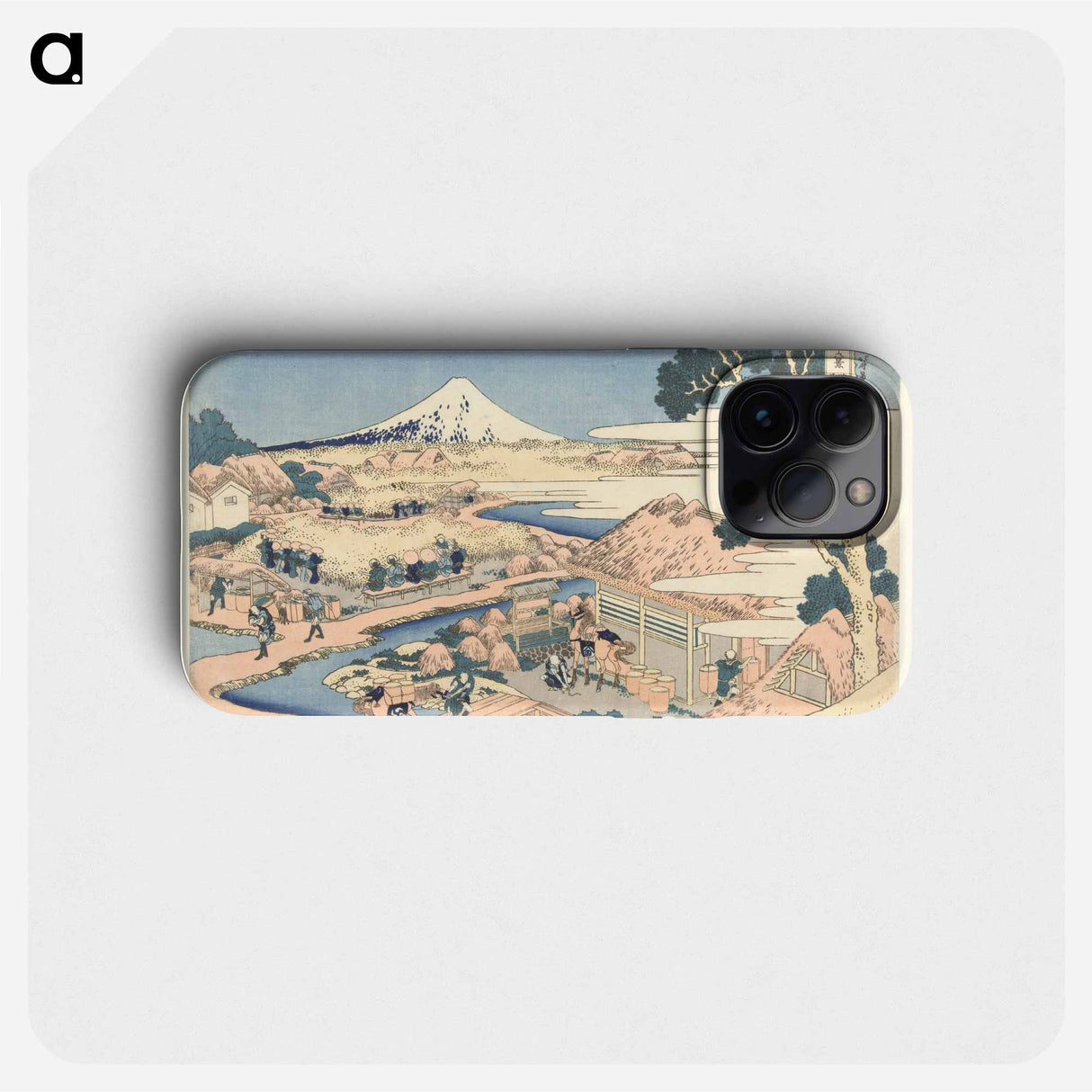 Thirty-six Views of Mount Fuji - Katsushika Hokusai Phone Case.