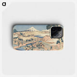 Thirty-six Views of Mount Fuji - 葛飾 北斎 Phone Case.