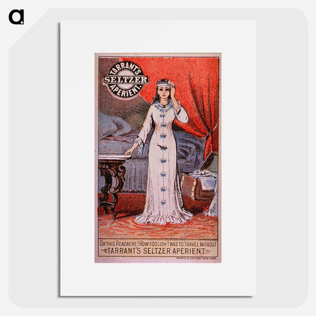アートポスター-Advertisement for Tarrant's Seltzer Aperient
 - 国立医学図書館 Poster.