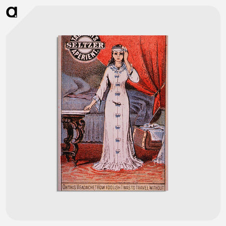 アートポストカード-Advertisement for Tarrant's Seltzer Aperient
 - 国立医学図書館 Postcard.