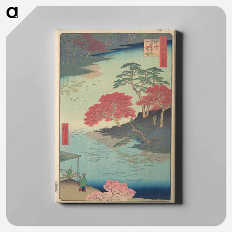 アートパネル-Inside Akiba Shrine at Ukeji
 - 歌川 広重 Canvas.