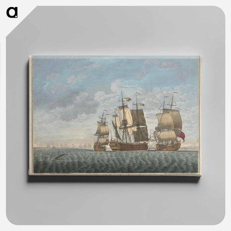 アートパネル-The taking of the St. Joseph a Spanish Carracca Ship
 - イェール大学アートギャラリー Canvas.