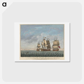 アートポストカード-The taking of the St. Joseph a Spanish Carracca Ship
 - イェール大学アートギャラリー Postcard.