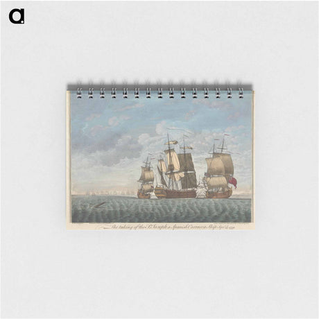 アートメモ帳-The taking of the St. Joseph a Spanish Carracca Ship
 - イェール大学アートギャラリー Memo.