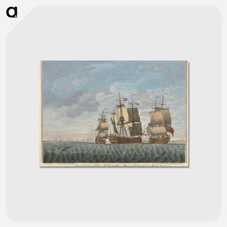 アートポストカード-The taking of the St. Joseph a Spanish Carracca Ship
 - イェール大学アートギャラリー Postcard.