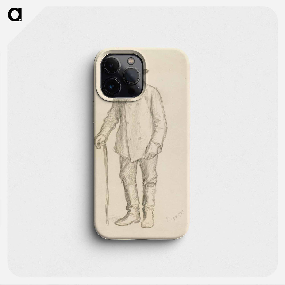 Vanha mies - アルバート エーデルフェルト Phone Case.
