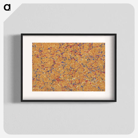 アートポスター-Abstract Granite Pattern
 - 大英図書館 Poster.