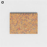 アートメモ帳-Abstract Granite Pattern
 - 大英図書館 Memo.