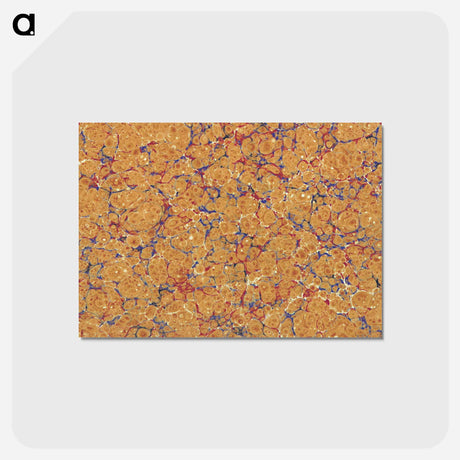 アートポストカード-Abstract Granite Pattern
 - 大英図書館 Postcard.