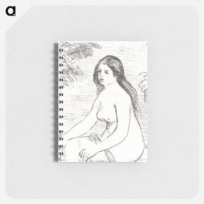 アートメモ帳-Seated Nude Woman - ピエール オーギュスト ルノワール Memo.
