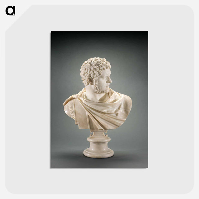 アートポストカード-Bust of Emperor Caracalla
 - セントルイス美術館 Postcard.