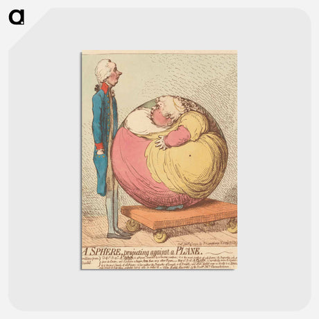 アートポストカード-A Sphere, Projecting against a Plane
 - イェール大学アートギャラリー Postcard.