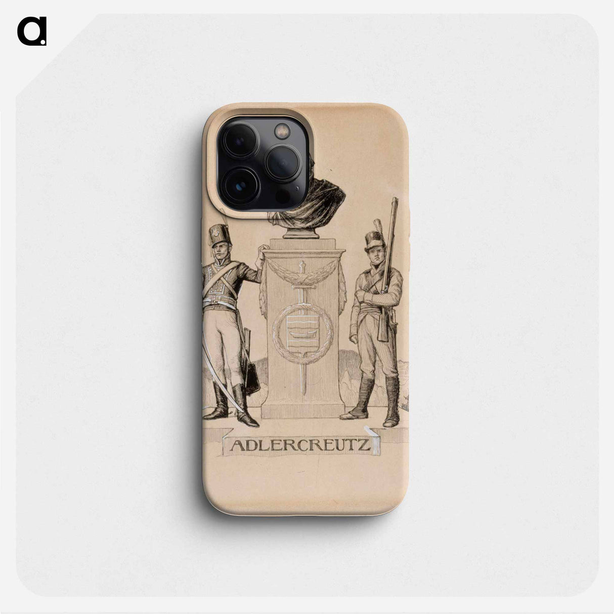 Adlercreutz-runon alkukuva, vänrikki stoolin tarinain kuvitusta - アルバート エーデルフェルト Phone Case.