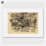 A man from orava on a horse - アーノルド ピーター ワイズ クビンチャン Poster.