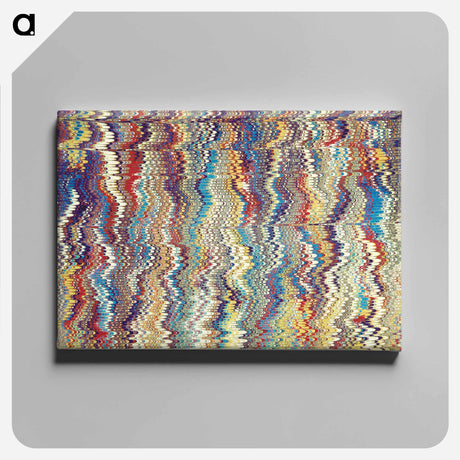 アートパネル-Glitch Pattern Background
 - 大英図書館 Canvas.