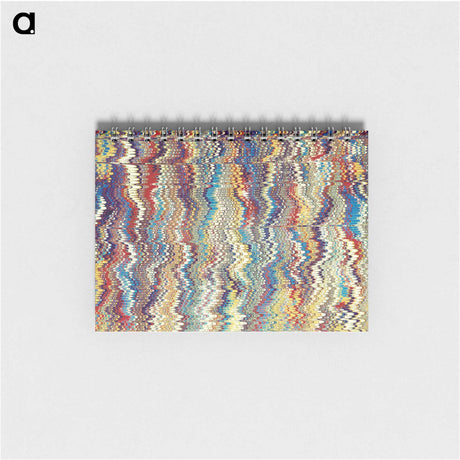 アートメモ帳-Glitch Pattern Background
 - 大英図書館 Memo.