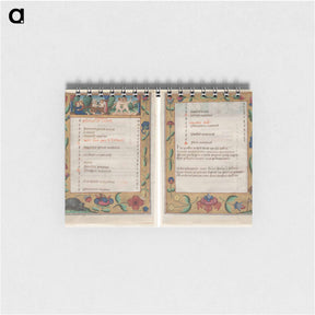 アートメモ帳-Calendar Page with Labors and Peasant
 - クリーブランド美術館 Memo.
