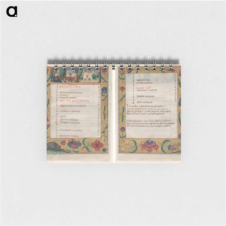 アートメモ帳-Calendar Page with Labors and Peasant
 - クリーブランド美術館 Memo.