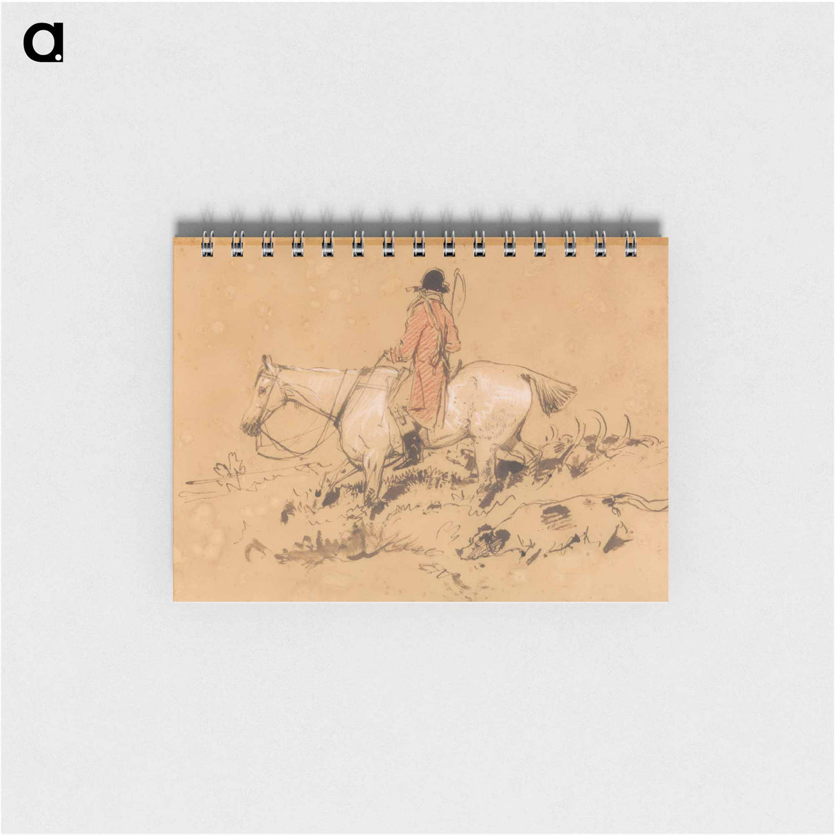 アートメモ帳-Huntsman with Hounds
 - イェール大学アートギャラリー Memo.