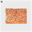 アートポストカード-Abstract Brown Pattern
 - 大英図書館 Postcard.