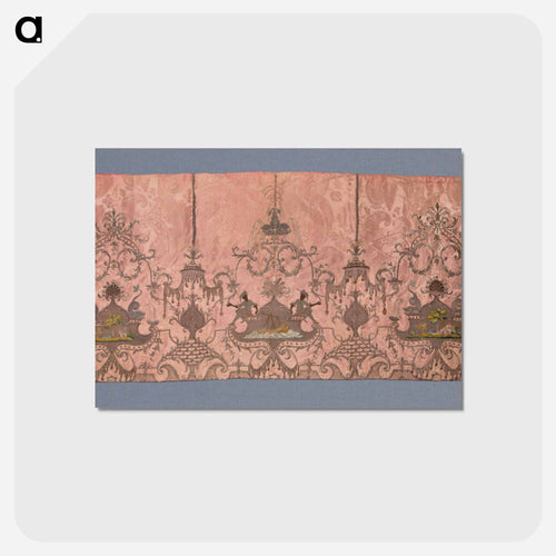 Embroidered Skirt Panel
 - セントルイス美術館 Postcard.