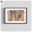 アートポスター-Glitch Pattern Background
 - 大英図書館 Poster.