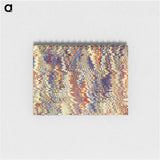 アートメモ帳-Glitch Pattern Background
 - 大英図書館 Memo.