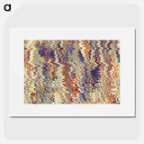 アートポスター-Glitch Pattern Background
 - 大英図書館 Poster.