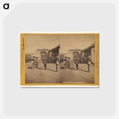 アートポストカード-The Ynsiensi Gate
 - エドワード マイブリッジ Postcard.