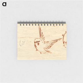 アートメモ帳-Hokusai's bird - 葛飾 北斎 Memo.