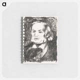 Portrait of Richard Wagner - ピエール オーギュスト ルノワール Memo.