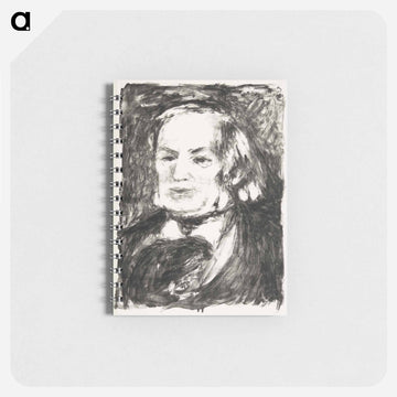 Portrait of Richard Wagner - ピエール オーギュスト ルノワール Memo.